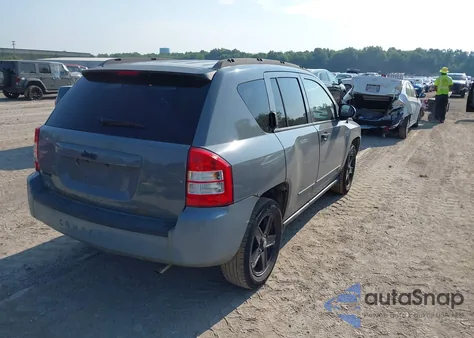 2007 Jeep Compass Sport из США, поврежденный, VIN 1J8FF47W47D583260
